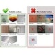 preview thumbnail 3 of 8, Art3d 10pcs Vinyl Peel and Stick Backsplash Tile for Kitchen,12"×12"