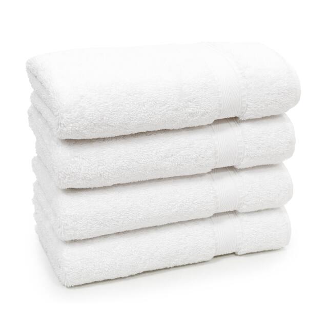 Authentic Hotel Spa Turkish Cotton Hand Towels (Set of 4)
