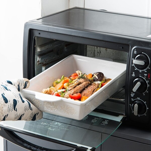 Lasagna Ceramic Oven Dish Set Ceramic Baking Dish Roasting Lasagna