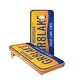 preview thumbnail 1 of 3, Michigan License Plate Cornhole Boards NO Bags - Add Board Lights