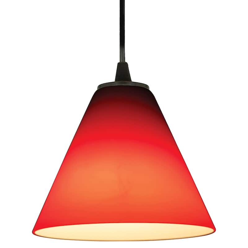 Access Lighting Sydney 1 Light Mini Pendant - Oil Rubbed Bronze / Red