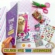preview thumbnail 3 of 3, Paper Junkie Ultimate Collage Scrapbook Kit, Make a 40-Page Photo Album Scrapbook