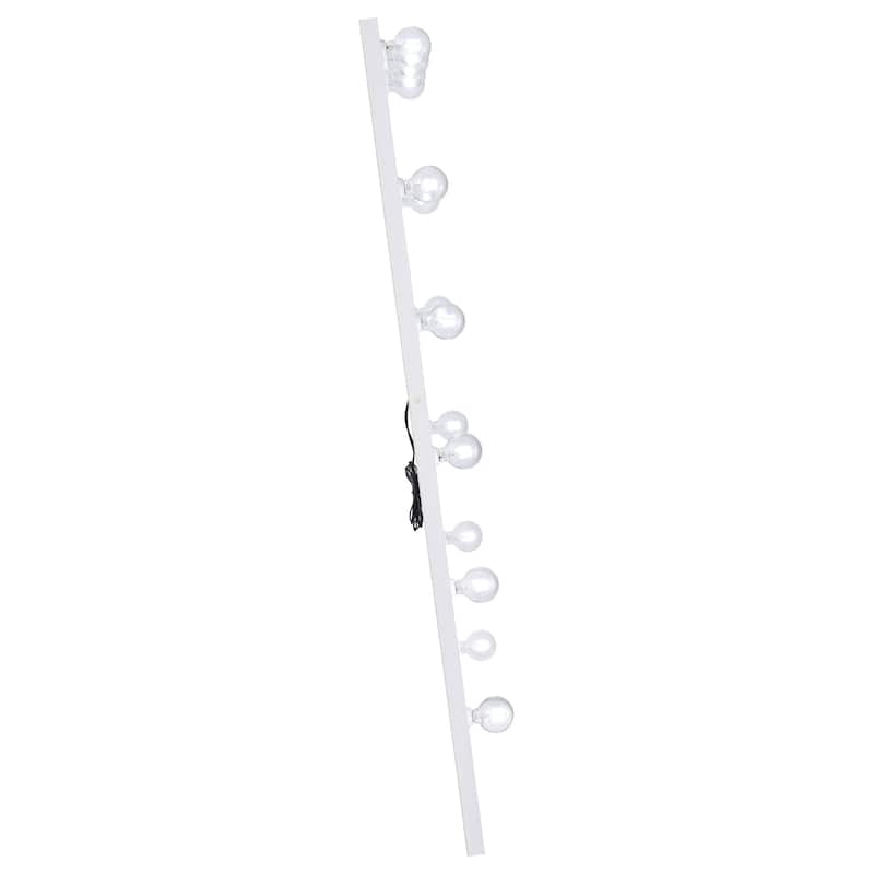 Zayan 32 x 71 Inch Floor Mirror LED Lighting