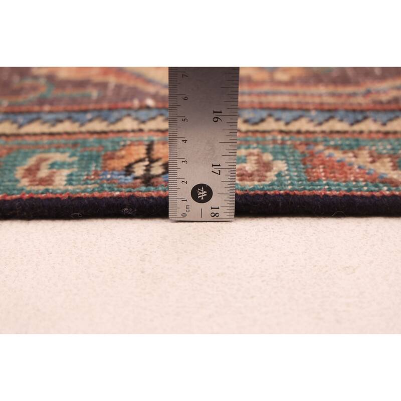 ECARPETGALLERY Hand-knotted Antalya Vintage Dark Copper Wool Rug - 8'3 x 11'3