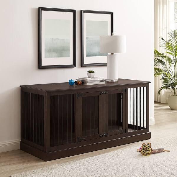 Crosley Winslow Medium Credenza Dog Crate Bed Bath & Beyond 38431241