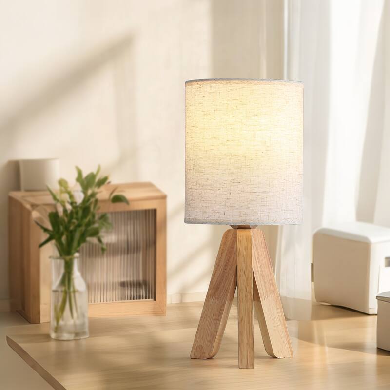 Sofucor 15 inch Table Lamp with LED Light and USB Ports