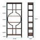 preview thumbnail 20 of 23, 70.9"H x 27.6"W Industrial Geometric Bookcase, 6-Tier Tall Bookshelf, Wood Display Shelf Storage Shelves