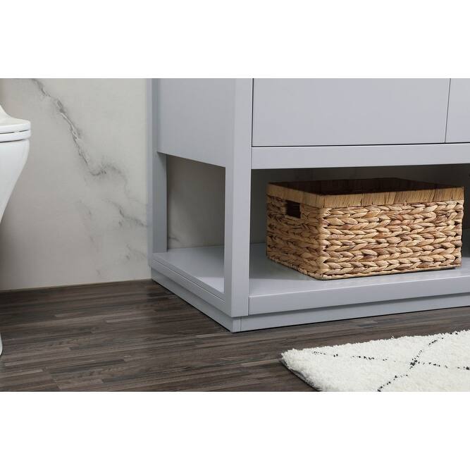 Elegant Lighting VF19260 Larkin 60" Free Standing Single Basin Vanity