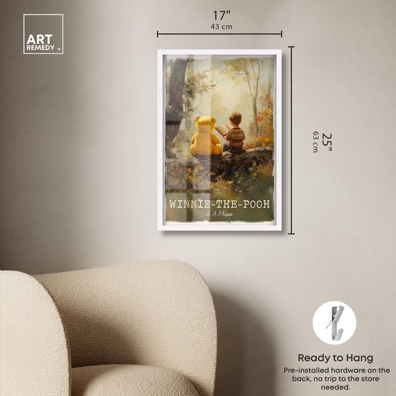 Classic Winnie the Pooh Shadowbox by Art Remedy