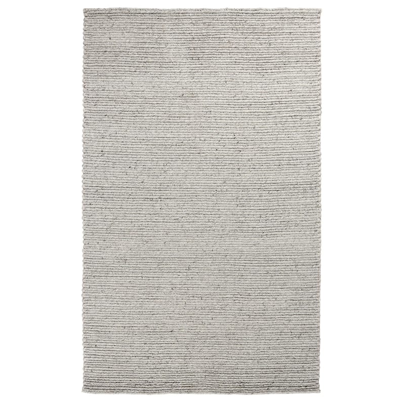 Villa by Classic Home Dawson Wool Blend Handwoven Area Rug - 5x8 - Grey