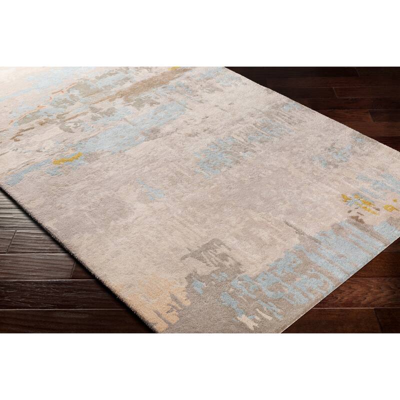 Corteza Modern Wool/Viscose Hand-Tufted Area Rug
