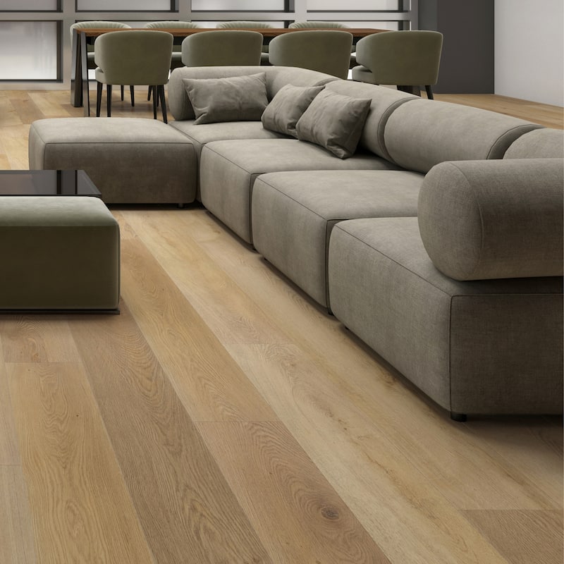 Daltile Asher Bend 9" x 71" Glue Down Luxury Vinyl Flooring (8 Pc per Carton) (35.36 Sq Ft per Carton) - N/A