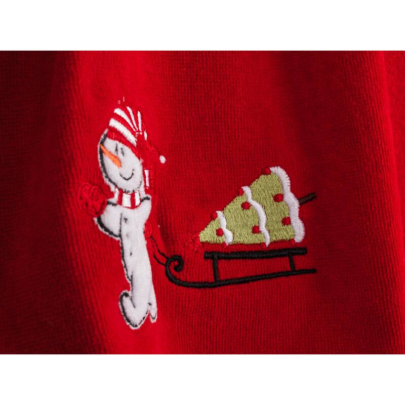 American Soft Linen Christmas Towel Set 100% Turkish Cotton 16x28 inches Christmas Hand Towels XMAS Gift