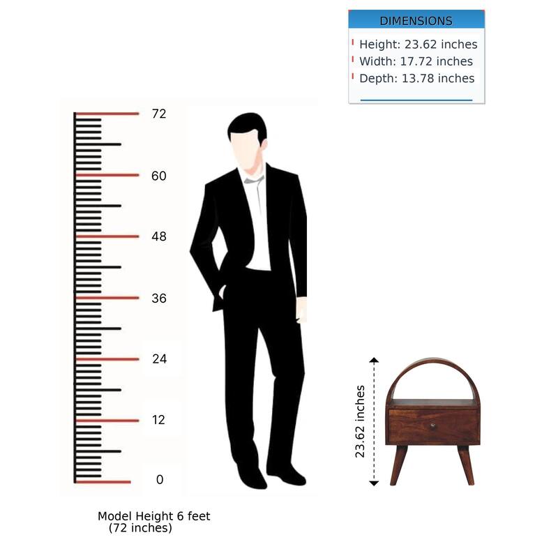 Chestnut Dome Bedside