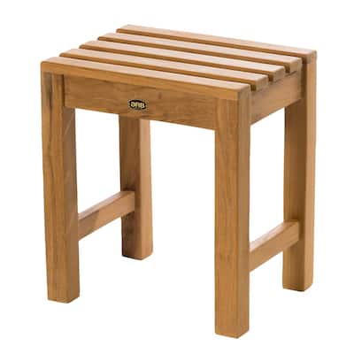 Teak Shower Bench Coach 16" (40 cm)