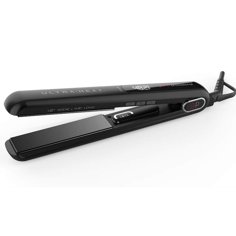 G-Evo Silk Chrome Titanium Flat Iron