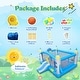 preview thumbnail 7 of 7, Multifunctional Jump 'n Slide Inflatable Bouncer for Kids Complete Setup with Blower - 198" x 180" Play Area - 96" Tall - N/A