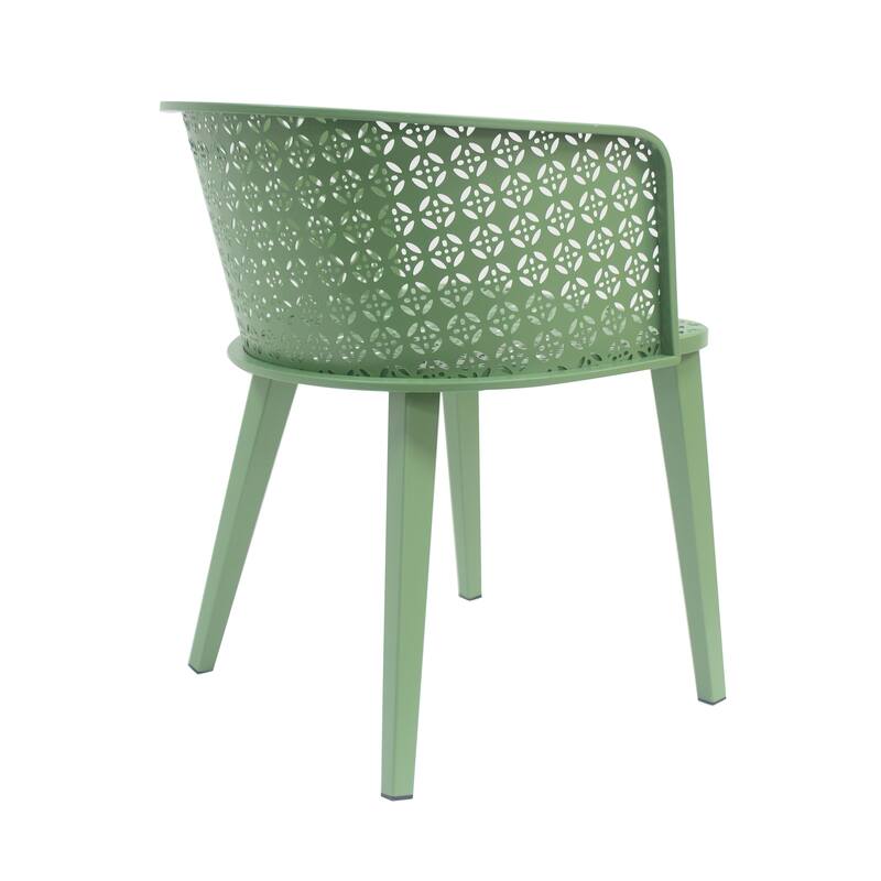 Christopher Knight Home - Milan Durable Outdoor Dining Chair Set for Stylish Gatherings