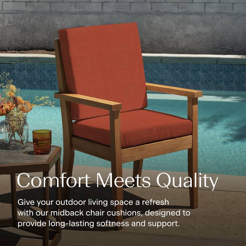 Midback Dining Chair Cushion