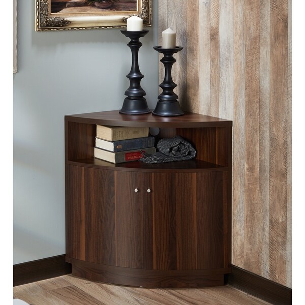 Porch & Den Wilson 3-shelf Corner Buffet. Opens flyout.