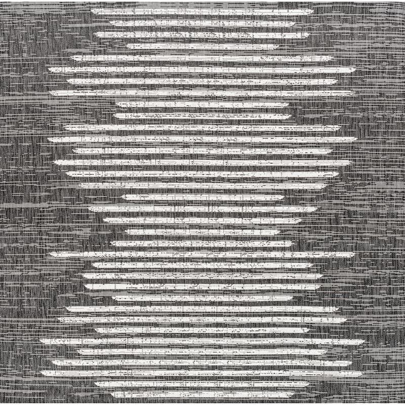 JONATHAN Y Colonia Berber Stripe Geometric Indoor/Outdoor Area Rug