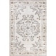 preview thumbnail 2 of 11, Nuloom Arwen SpinClean Vintage Traditional Machine Washable Area Rug