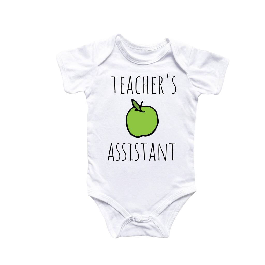 Teachers Pet - Baby Boy Girl Clothes Infant Bodysuit Funny Cute Newborn 3