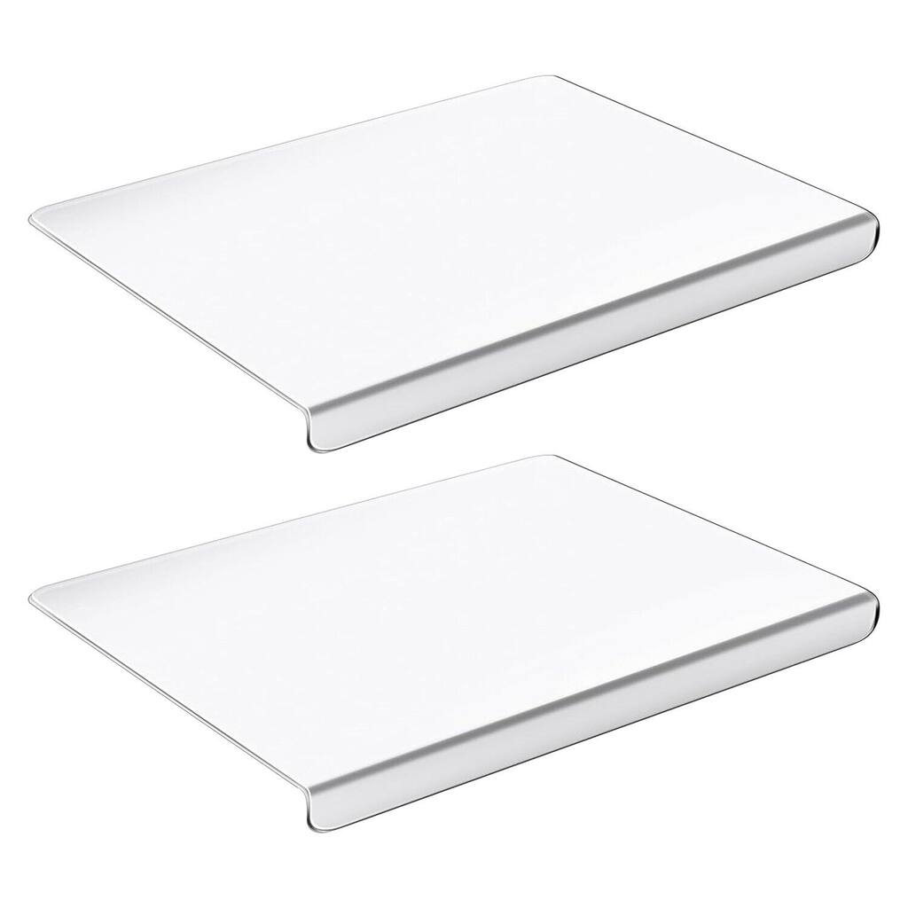 Clear Acrylic Countertop Cutting Board with Counter Lip