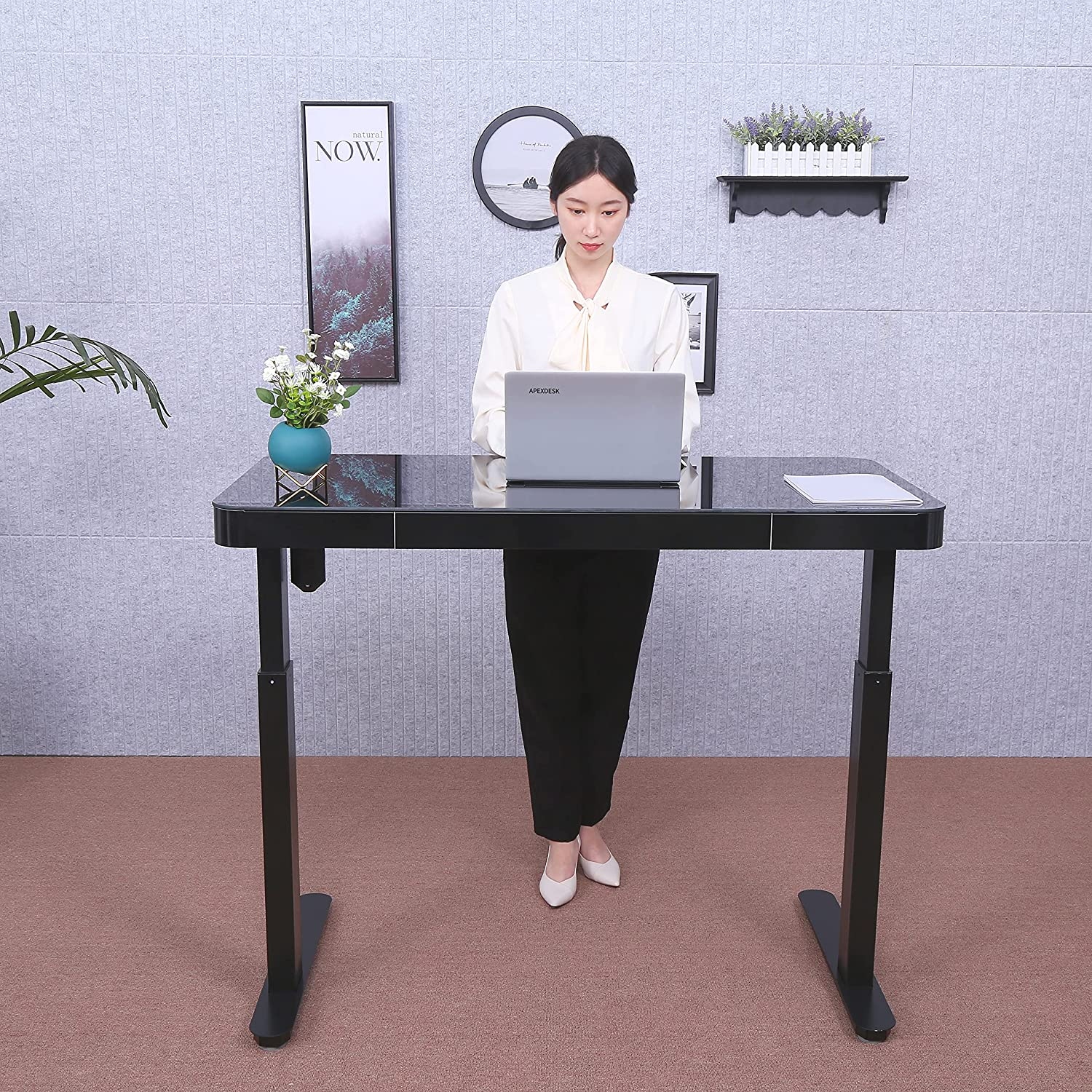 Lumi height adjustable hot sale desk