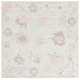 preview thumbnail 5 of 30, SAFAVIEH Handmade Abstract Cecilie Wool Rug 6' Square - Beige/Grey - Square