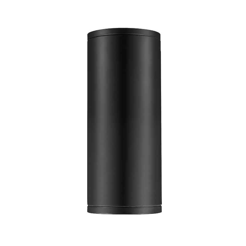 Millennium Lighting Vegas 1 Light Outdoor Wall Sconce - 10.62  Inch - Powder Coat Black