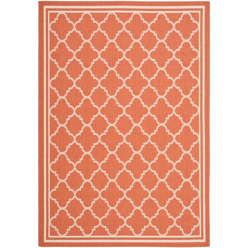 SAFAVIEH Courtyard Kristelle Indoor/ Outdoor Waterproof Patio Backyard Rug