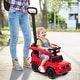 preview thumbnail 26 of 39, 3-In-1 Ride on Push Car Mercedes Benz G350 Stroller Sliding Car with Canopy - 34.3" x 15.5" x 37.4" (L x W x H)