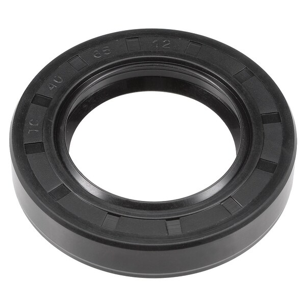 Oil Seal, TC 40mm x 65mm x 12mm, Nitrile Rubber Cover Double Lip - 40mmx65mmx12mm
