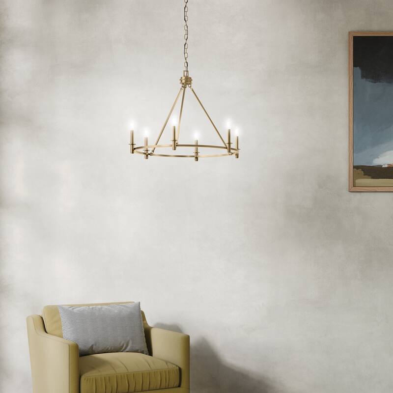 Kichler Lighting Carrick 32.25 in. 6-Light Chandelier