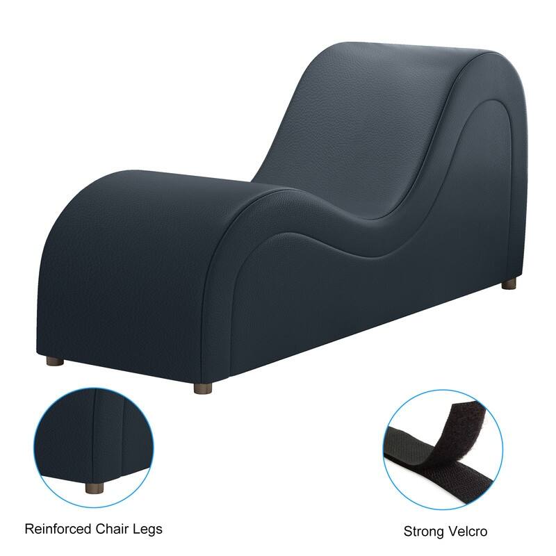 Mixoy Modern PU Leather Yoga Chair Indoor