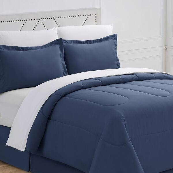 Home Essential Lightweight Bed In A Bag Bedding Set (Includes Comforter