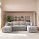 Option Grey-4 seats+ 2 ottoman