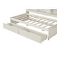 preview thumbnail 13 of 23, Kids Bookcase Bed Storage Daybed Twin Size Platform Bed with Built-in Convenient Charging Station, Drawers and Shelves