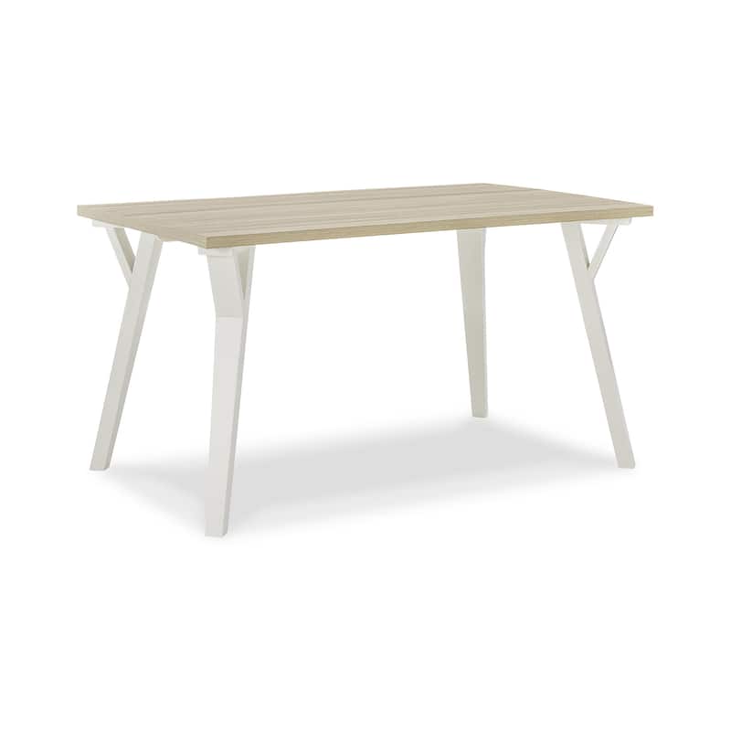Signature Design by Ashley Grannen White/Natural 7-Piece Dining Package