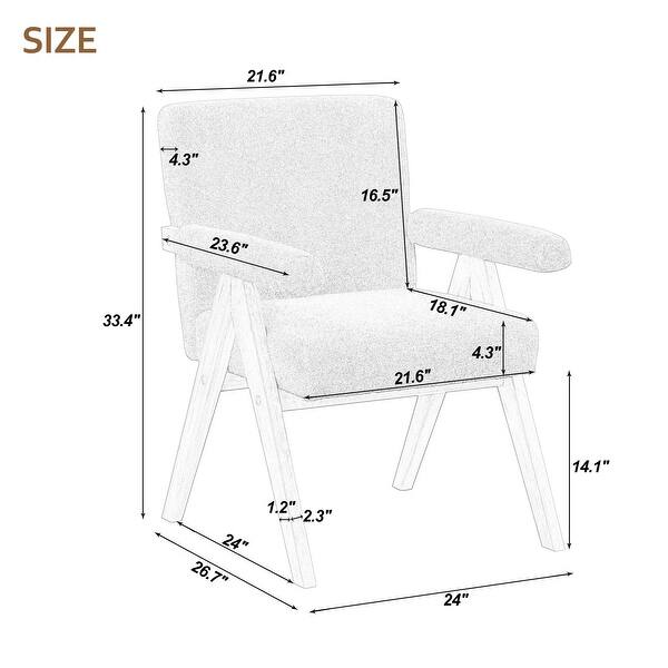 Modern Arm Chair Set of 2 Bed Bath & Beyond 37507256