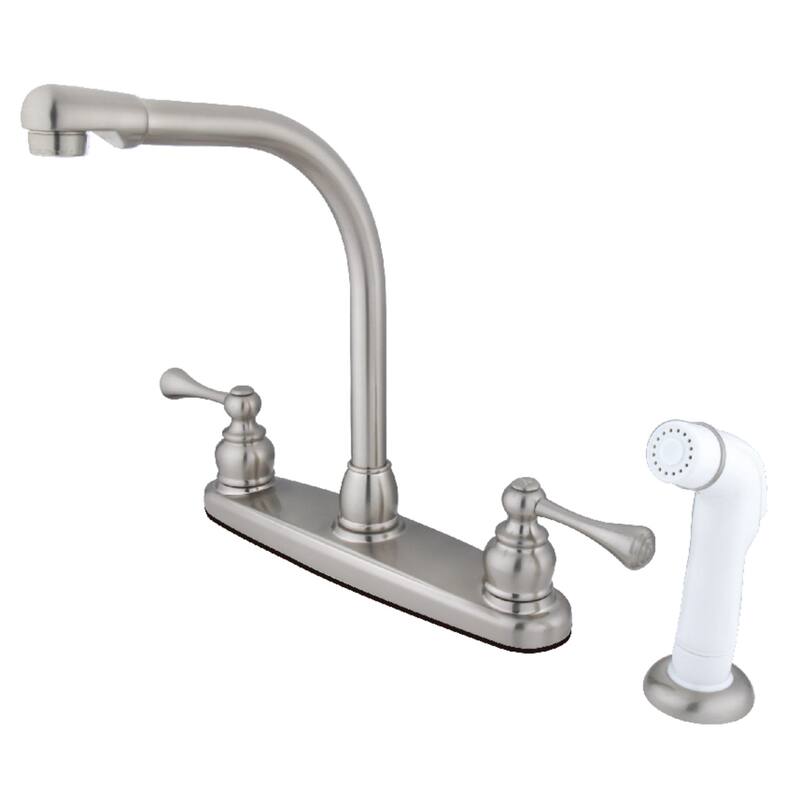 Kingston Brass 8 in. Centerset Kitchen Faucet - Brushed Nickel