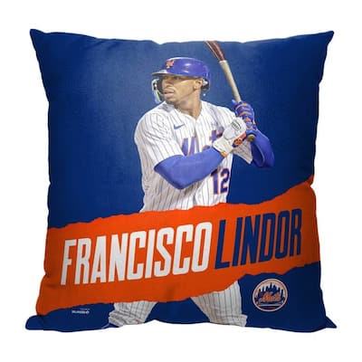 MLB New York Mets Player 18 Inch Throw Pillow