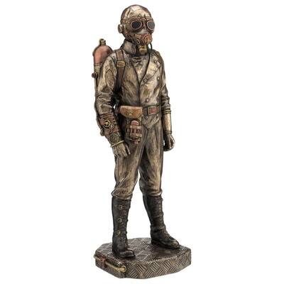 Veronese 11.4H Steampunk Aeronaut Cold Cast Bronze
