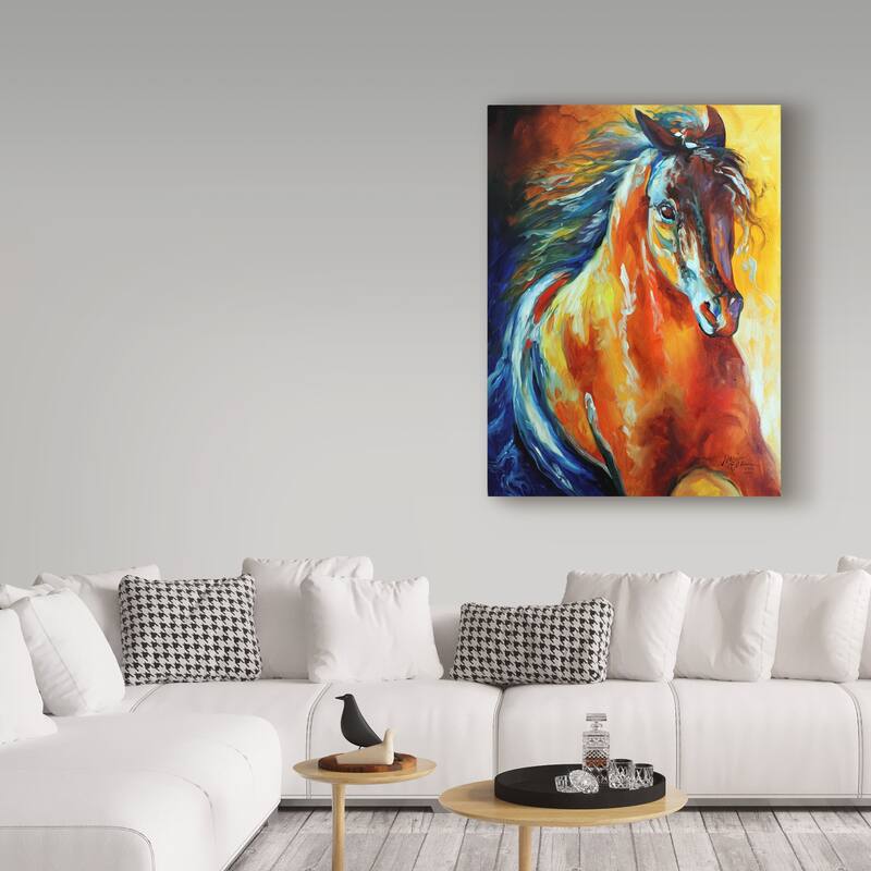 Marcia Baldwin 'Thunder Magic' Canvas Art