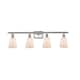 Option Brushed Satin Nickel / White