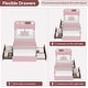 preview thumbnail 4 of 4, Garvee Bedroom Boucle Platform Bed Frame, Storage Headboard, 2 Drawers