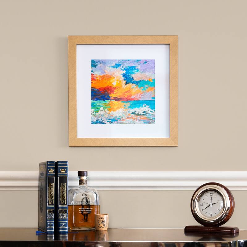 ArtToFrames Metro Modern 8.5x11 Inch Picture Frame, 1.25 Inch MDF Poster Frame Available in Multiple Colors (FRBW26-8.5x11)