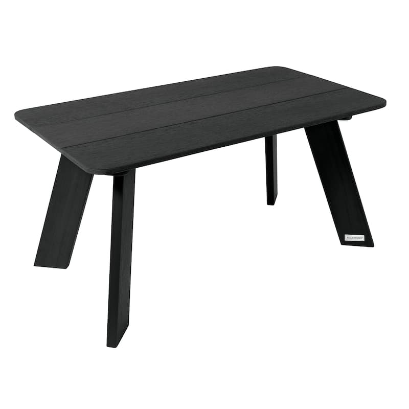 HIGHWOOD Modern Adirondack Coffee Table - Black