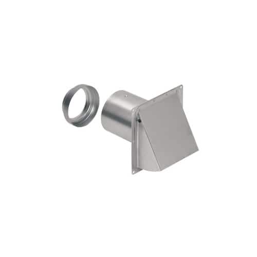 Shop Nutone 885al 3 Or 4 Round Duct Aluminum Wall Cap With Damper Overstock 13377657